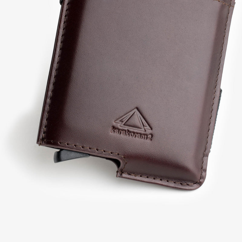karakoram2 mens leather wallet card holder rfid protected credit card wallet brown