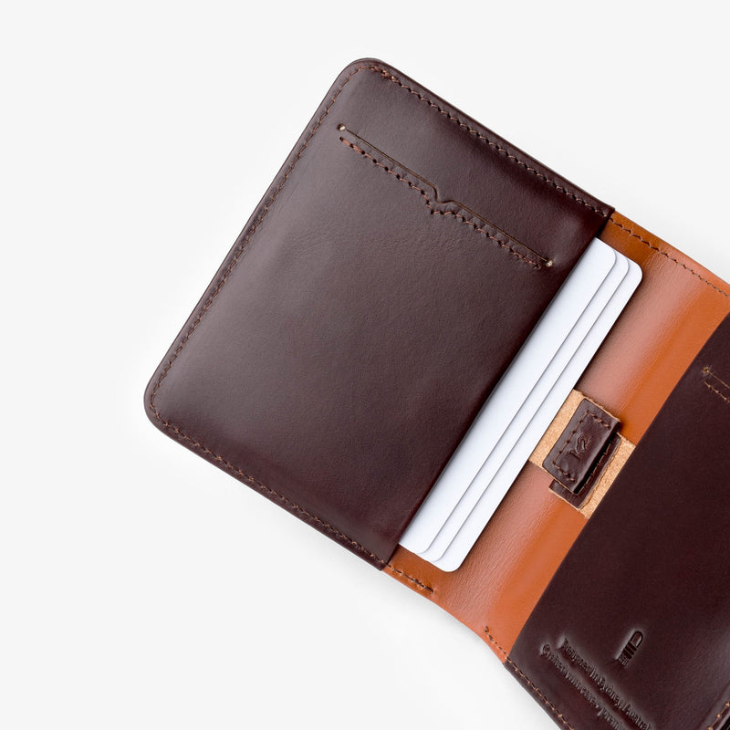 Karakoram2 Sublime slim mens RFID leather wallet Australia New Zealand brown two tone