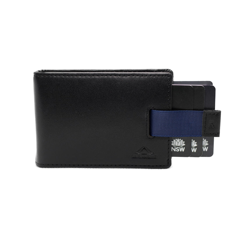 k2 slimline money clip mens wallet black pull tab slim money clip Australia RFID 