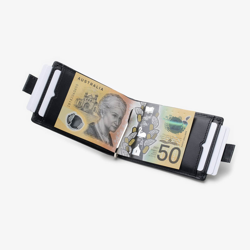 k2 slimline mens money clip wallet australia