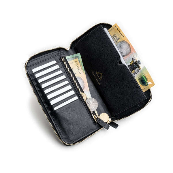 k2 leather wallet womens travel